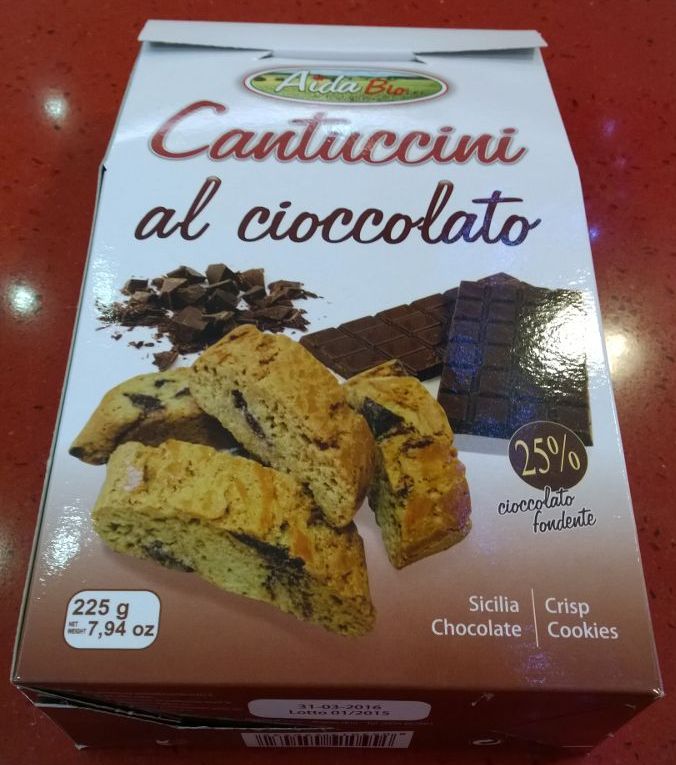 cantuccini cioccolato FONDENTE