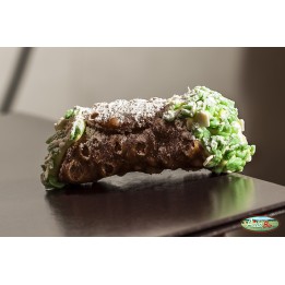 CANNOLI SICILIANI RIPIENI CON CREMA CIOCCOLATO ASSORTITI g270