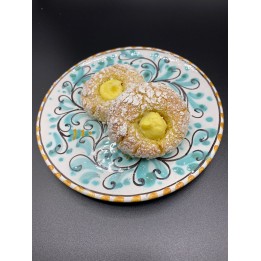PASTA DI MANDORLA con CREMA al LIMONE vassoio 1kg