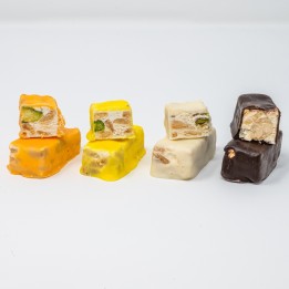 TORRONCINI SICILIANI MANDORLE E PISTACCHI box g200