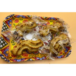PASTA DI MANDORLA PESCA VASSOIO g250