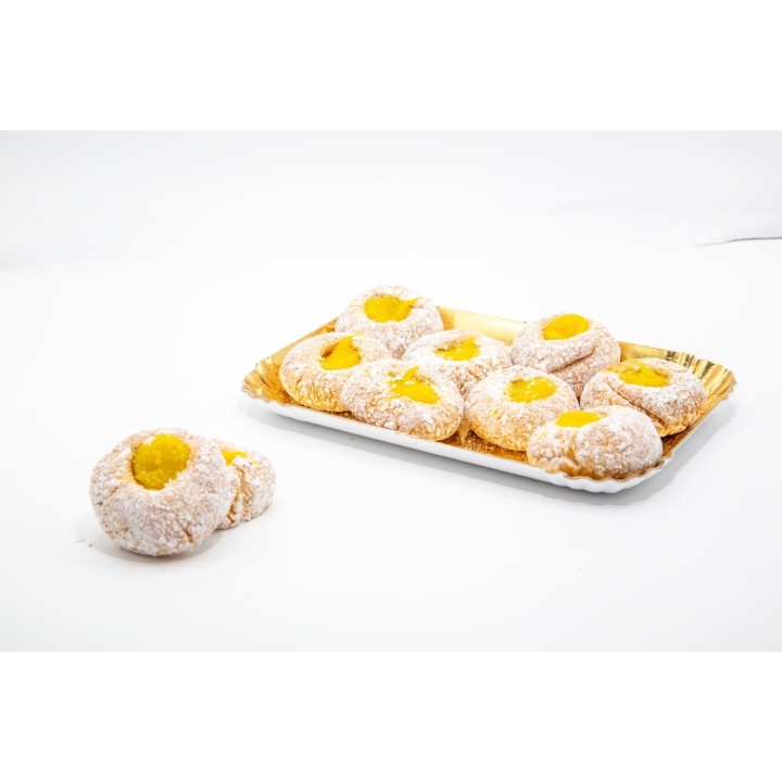 Pâte d’amande avec crème au citron – Plateau de 1 kg