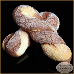 Tresses blanches et cacao – 300 g